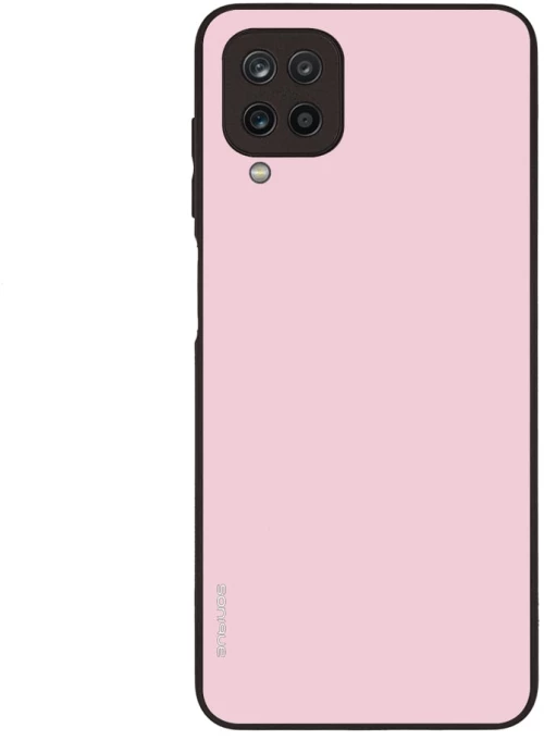 Θήκη Sonique ColorBloc Series για Samsung Galaxy A12 Ροζ Ανοιχτό