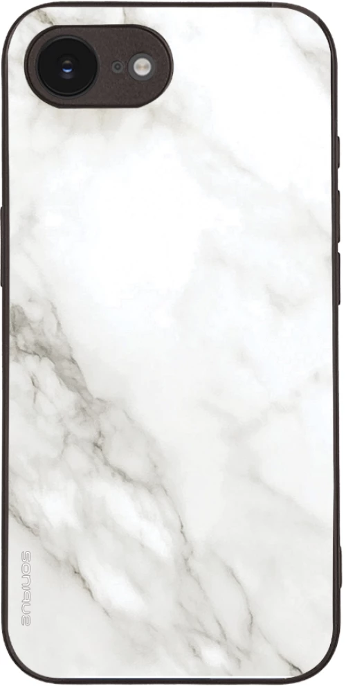 Θήκη Sonique Marble Series για Apple iPhone 16e Λευκό