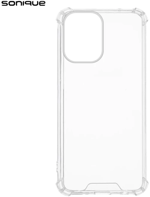 Θήκη Σιλικόνης Sonique Armor Clear Anti Shock Motorola Moto G34 5G Διάφανο