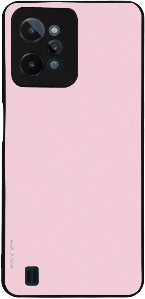 Θήκη Sonique ColorBloc Series για Realme C31 Ροζ Ανοιχτό
