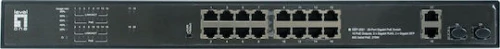 Level One GEP-2021 Unmanaged L2 PoE+ Switch με 16 Θύρες Gigabit (1Gbps) Ethernet και 2 SFP Θύρες
