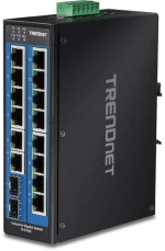 Trendnet TI-G162 network switch Gigabit Ethernet (10/100/1000) Black (TI-G162)