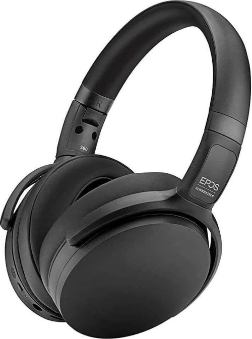 Sennheiser Epos I Adapt 360 Ασύρματα/Ενσύρματα Over Ear Hi-Fi Ακουστικά με 39 ώρες Λειτουργίας Μαύρα (1000209)