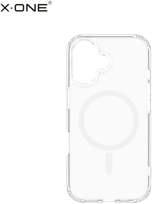 X-ONE Endura Clear Case (MagSafe compatible) - for Apple iPhone 16 transparent