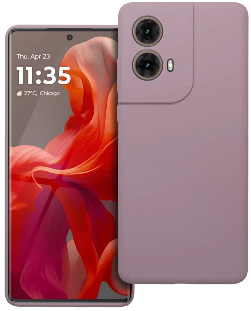 Case SILICONE 2mm for MOTOROLA G85 5G sand pink