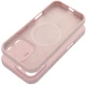 Case SILICONE 2mm for IPHONE 16 Plus compatible with MagSafe sand pink