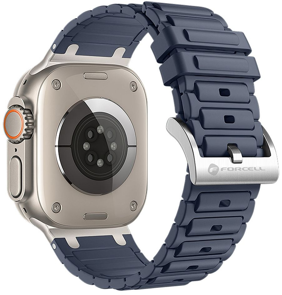 FORCELL F-DESIGN FA06 silicone strap for APPLE Watch 38 / 40 / 41 mm blue