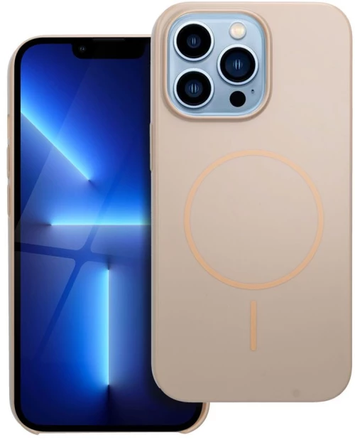 Glossy Mag Cover compatible with MagSafe for IPHONE 13 PRO desert gold