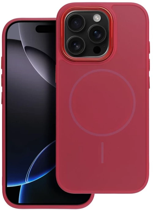 FRAME MAG COVER Case compatible with MagSafe for IPHONE 12 MINI magenta