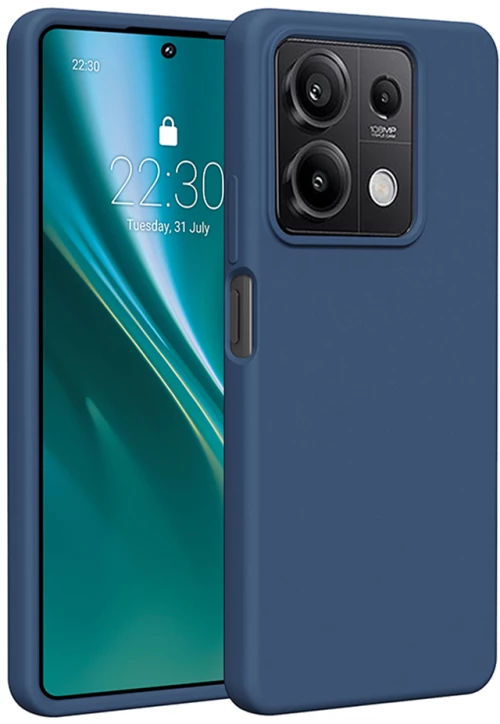 Etteri Silicone case for Xiaomi Redmi Note 13 5G dark blue