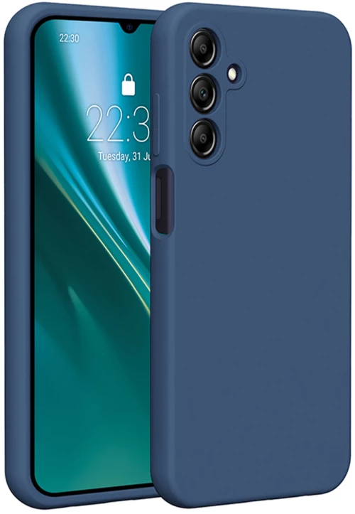 Etteri Silicone case for Samsung Galaxy A15 4G / A15 5G dark blue