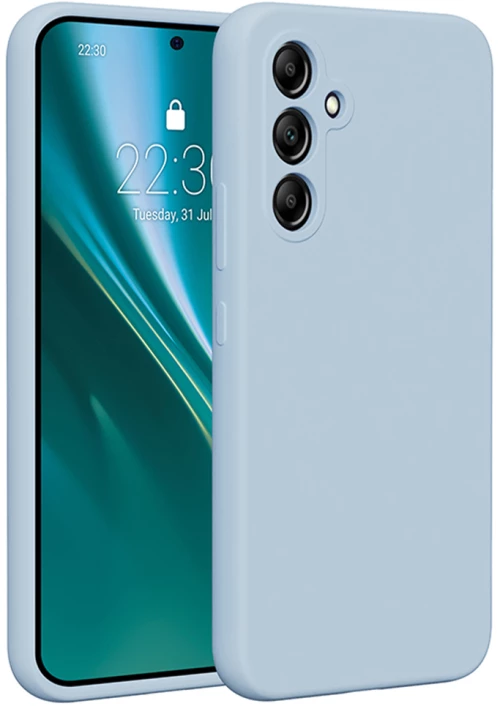 Etteri Silicone case for Samsung Galaxy A54 5G light blue