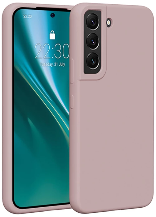 Etteri Silicone case for Samsung Galaxy S22 light pink