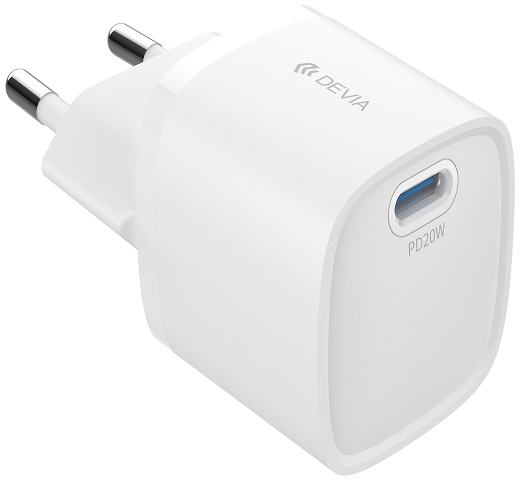 Devia wall charger Extreme Mini PD GaN 20W 1x USB-C white