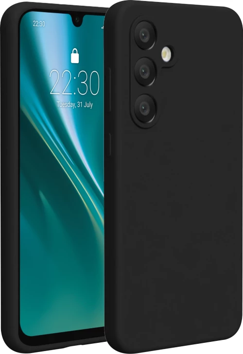Etteri Silicone case for Samsung Galaxy S24 FE black