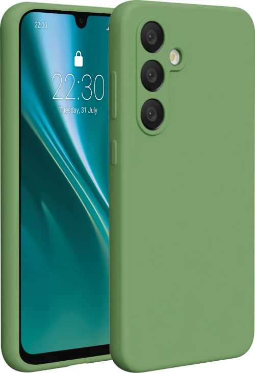 Etteri Silicone case for Samsung Galaxy A56 5G light green