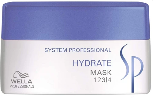 System Professional by Wella, Hydrate, Hair Treatment Cream Mask, For Moisturizing, 200 ml