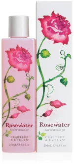 Crabtree & Evelyn, Rosewater, Cleansing, Shower Gel, For All Skin Types, 250 ml