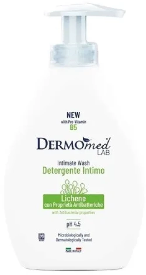 Dermomed Intimate Wash Lichene Υγρό Καθαρισμού 250ml