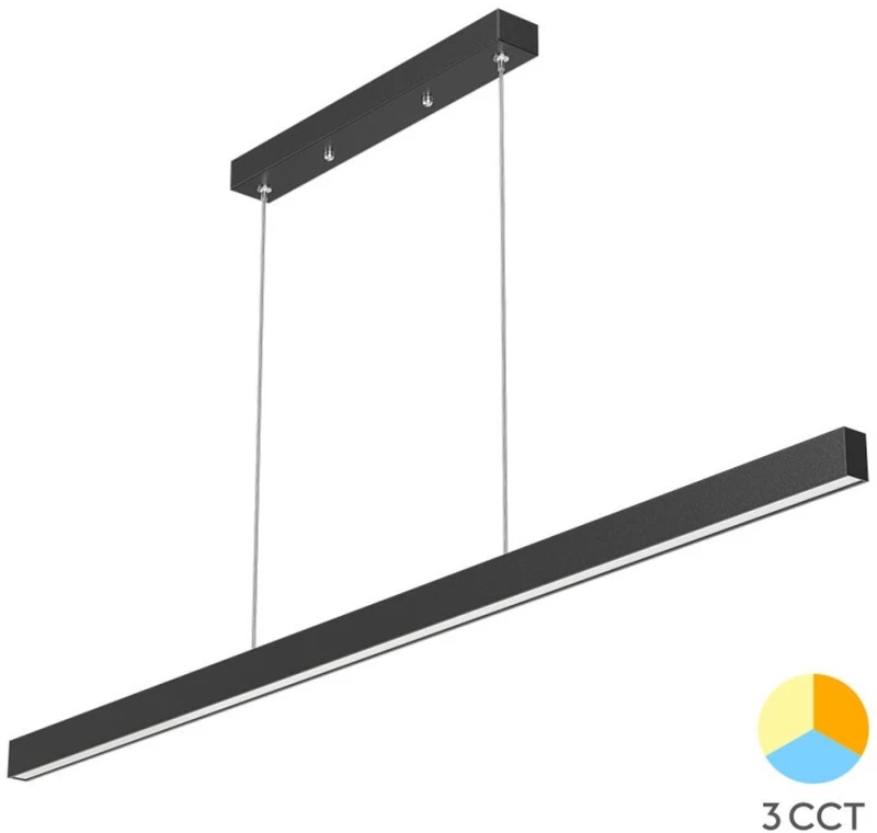 Φωτιστικό Κρεμαστό Braytron BH16-09981 Μαύρο Ματ (Black Mat) CCT3