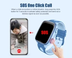 INTIME GPS smartwatch για παιδιά IT-072, 1.83", κάμερα, 4G, IPX5, μπλε