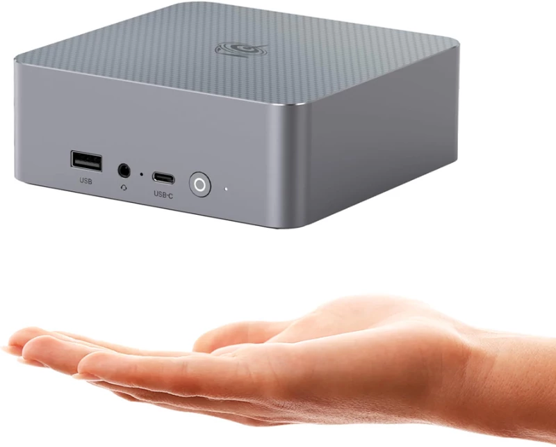 BEELINK mini PC EQR6, AMD Ryzen 5 6600U, 24GB, 500GB M.2, Windows 11 Pro
