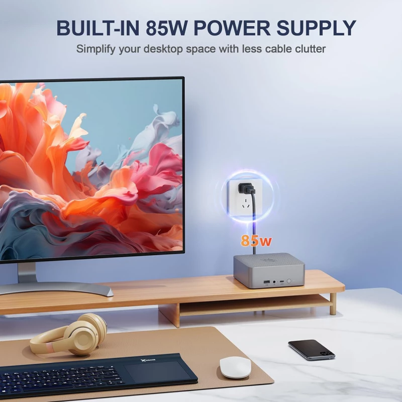 BEELINK mini PC EQR6, AMD Ryzen 5 6600U, 24GB, 500GB M.2, Windows 11 Pro