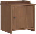 vidaXL Πάγκος διαδρόμου "SANDNES" 45x40x50 εκ.Πεύκο μασίφ ξύλο