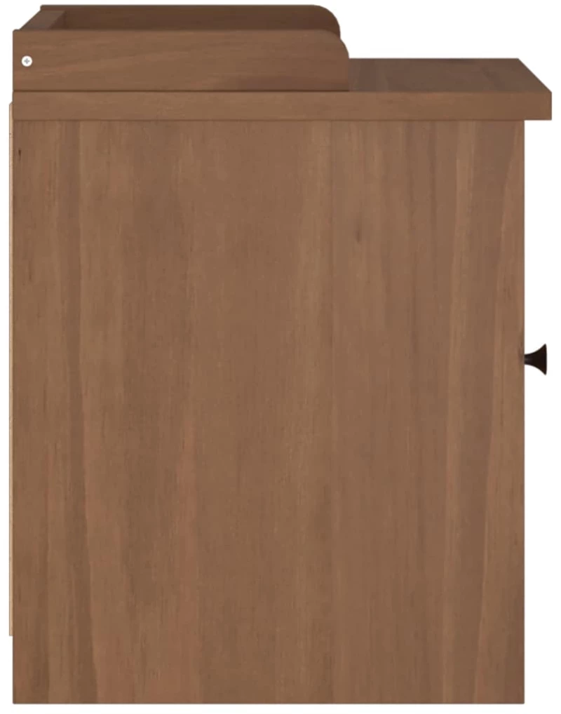 vidaXL Πάγκος διαδρόμου "SANDNES" 45x40x50 εκ.Πεύκο μασίφ ξύλο