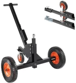 1500lbs 2-in-1 Trailer Dolly 22 and 26 in Adjustable Height 2in Ball with Caster