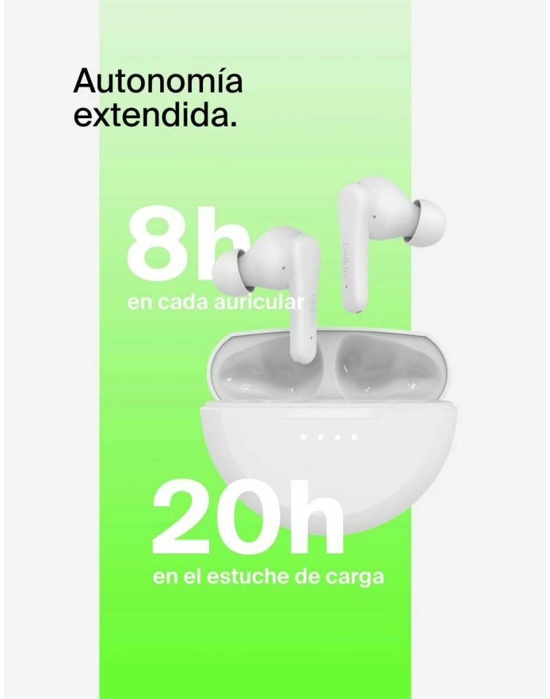 Ακουστικά Belkin AUC012BTWH Λευκό