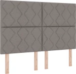 vidaXL Κρεβάτι με Στρώμα ταπά 160x200 εκ Ύφασμα