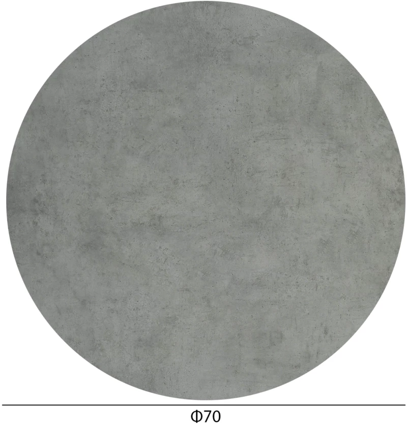 ΕΠΙΦΑΝΕΙΑ ΤΡΑΠΕΖΙΟΥ HPL ΣΤΡΟΓΓΥΛΗ HM5842.32 CEMENT Φ70εκ.