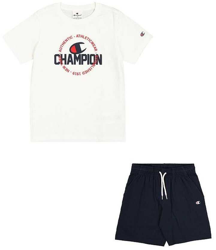 Σετ Ενδυμάτων Champion CHAMPION SET 306991 WHT Λευκό