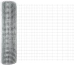 vidaXL Φράχτης Ηλεκτρολογημένος 0.8x25 μ Γαλβανισμένος Χάλυβας
