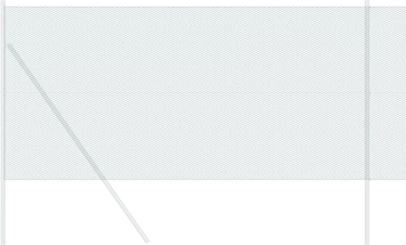 vidaXL Εξάγωνος Φράκτης Πράσινος 1.2x10 μ Ατσάλι