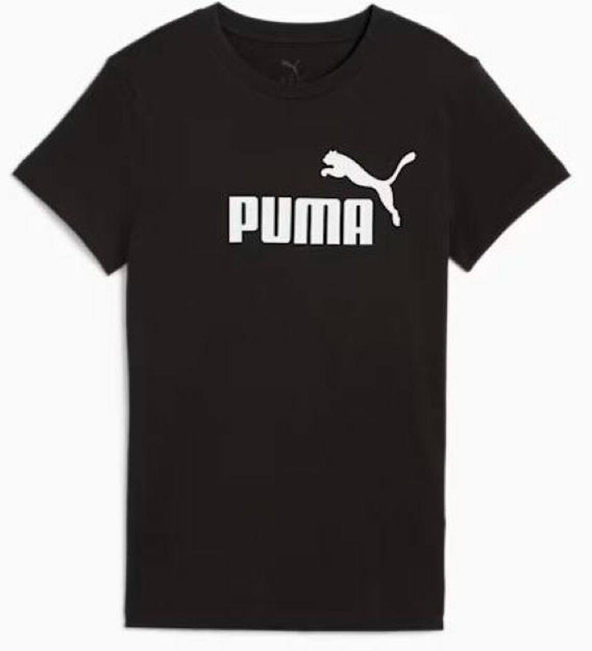 Γυναικεία Μπλούζα με Κοντό Μανίκι Puma ESS No. 1 Logo Tee C/O 682370 01 Μαύρο