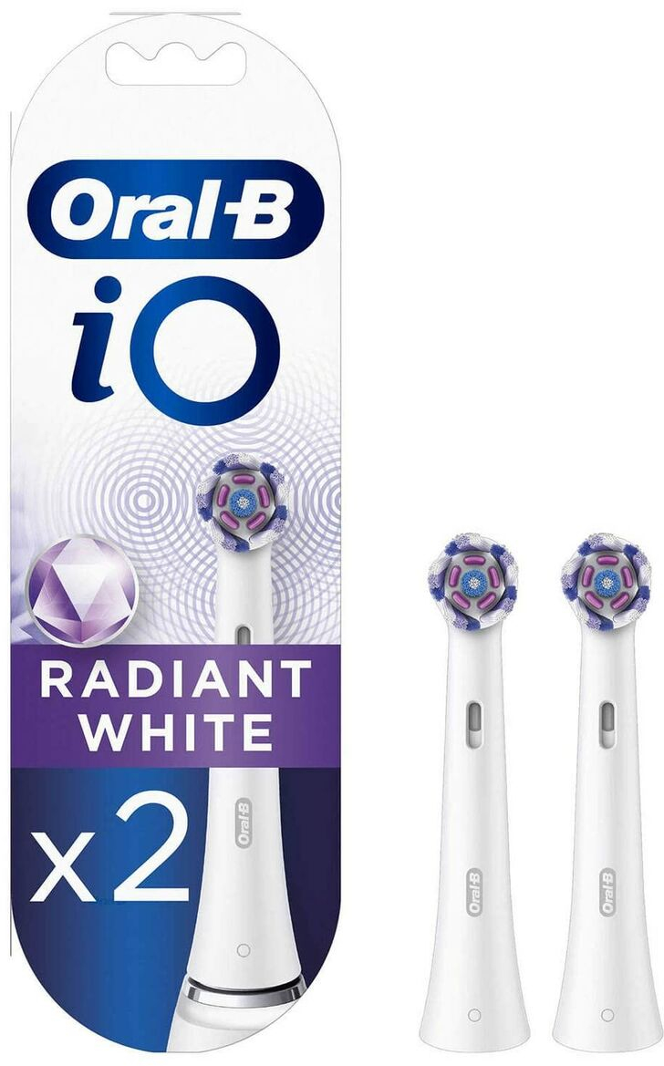 Ανταλλακτικό κεφαλής Oral-B iO Radiant White x2