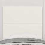 vidaXL LED Κεφαλάρι Κρέμα 100 εκ. Από Κορντούρα
