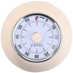 Estia Χρονόμετρο Κουζίνας Allure Αναλογικό 60 Λεπτών Με Μαγνήτη Ivory