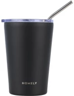 Estia Θερμός Mug Homely 400ml Midnight Black