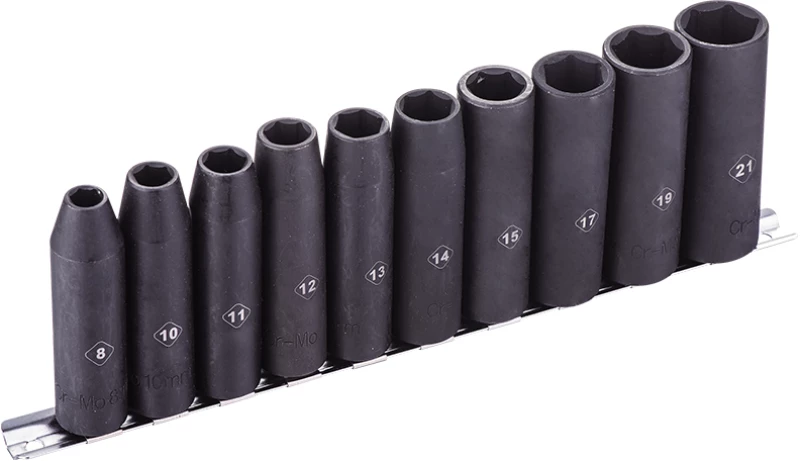 BORMANN Pro BHT7704 Σετ Καρυδάκια Aέρος Μακρυά 1/2'' , 8,10,11,1213,14,15,17,19,21mm