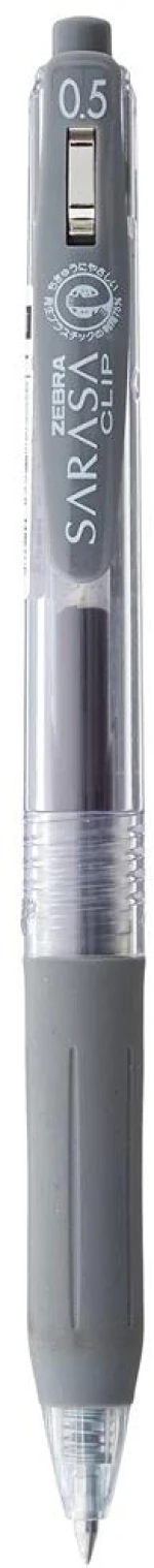 Zebra Sarasa Clip Gel Pen 0.5 Γκρι (ZB-35131) (ZEB35131)