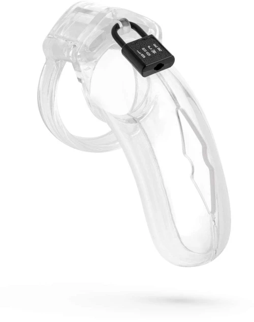Chastity Cage Clear Large | Lockdown