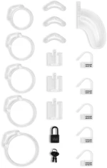 Chastity Cage Clear Large | Lockdown