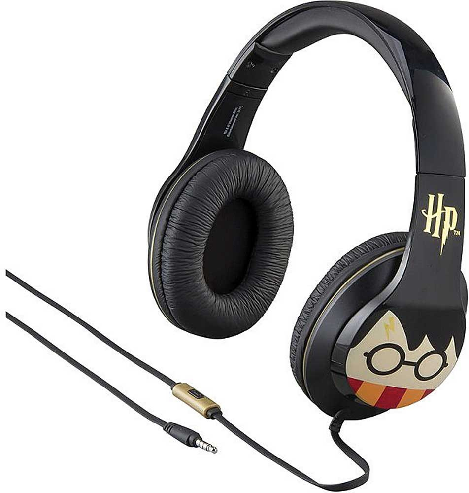 eKids Harry Potter Ενσύρματα Ακουστικά με ασφαλή μέγιστη ένταση ήχου για παιδιά και εφήβους RI-M40HP Μαύρο