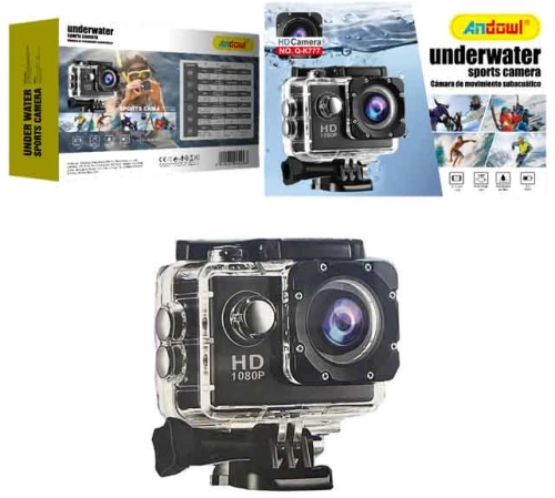 Andowl Action Camera Full HD (1080p) με Οθόνη 2″ Q-K777