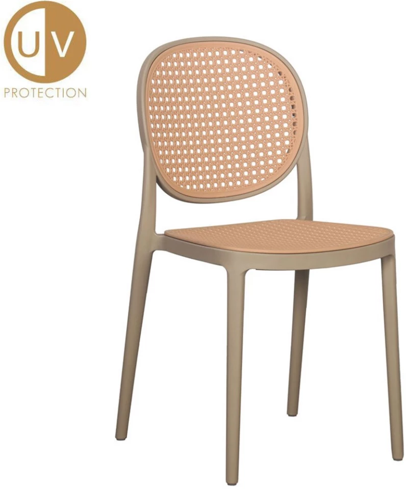 Καρέκλα Ratti 27-0223 41.5x52x84cm Latte-Natural