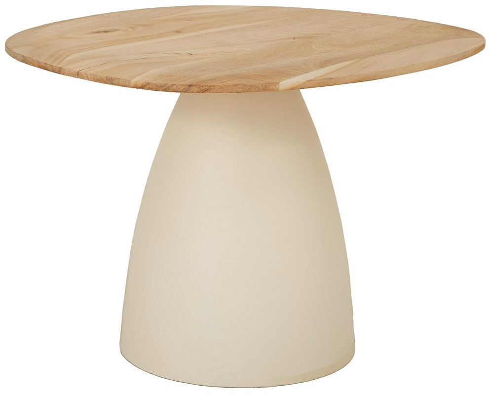 Τραπέζι Βοηθητικό 88161 65x58x45cm Natural-White