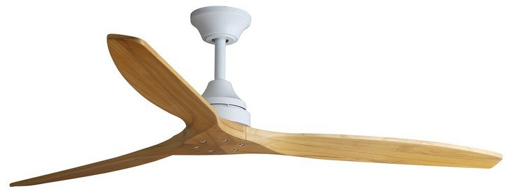 Ανεμιστήρας Οροφής Alo 33728DC D152cm 3 Blades White-Wood Faro Barcelona Διάμετρος 152cm